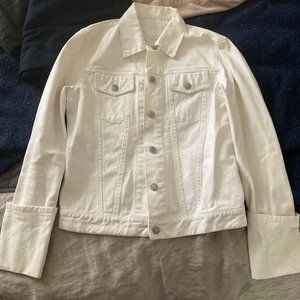 Helmut Lang White Denim Jacket